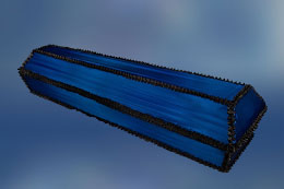 Casket “Gaufre” horizontal satin