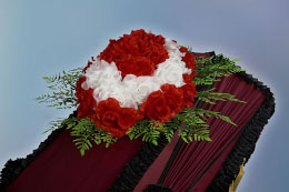 Flower composition for cremation “B-4”