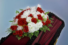 Flower composition for cremation “B-6”