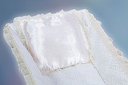 Satin pillow