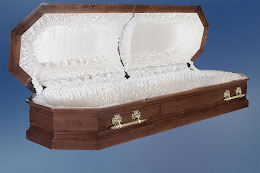 Casket “Pegas” 8-sided split-lid