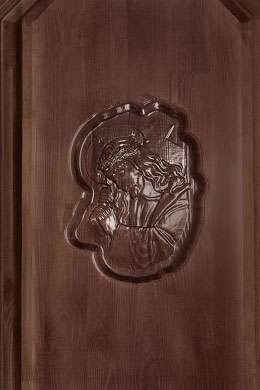 Casket “Pegas” 8-sided split-lid