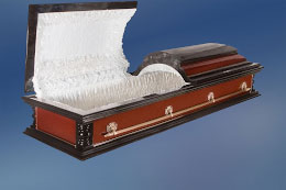 Casket “Vegas” split-lid