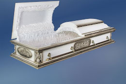 Casket “Vegas” split-lid