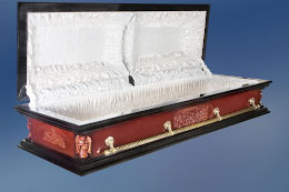 Casket “Vegas” split-lid