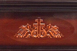 Casket “Vegas” split-lid