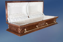 Casket “Vegas” split-lid