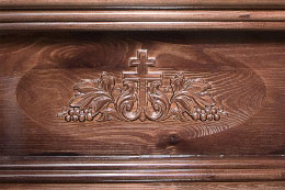 Casket “Vegas” split-lid